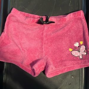 Pink Butterfly Pajama Shorts